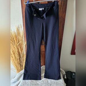 Worthington Curvy Fit Pants, 12, Navy